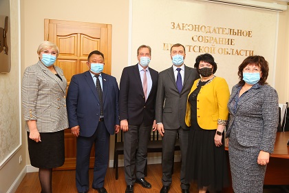 Руководство Законодательного Собрания обсудило вопросы сотрудничества с генконсулом Германии